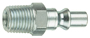 Tru-Flate 12-325 Plug; 1/4 in; MNPT; Steel