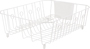 Rubbermaid 6032ARWHT Wire Dish Drainer, White