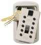 Kidde 001004 Key Safe, Combination Lock, Steel, Assorted, 2-1/4 in W x 1-3/4