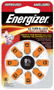 Energizer 13 Series AZ13DP-8 Non-Rechargeable Hearing Aid Battery, Zinc-Air,