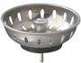 Plumb Pak PP22022 Basket Strainer, Stainless Steel, For: Sink