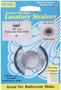 Whedon DP40C Lavatory Strainer with Ring, 2-1/4 in Dia, Stainless Steel,