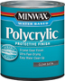 Minwax Polycrylic 233334444 Protective Finish Paint, Liquid, Crystal Clear,