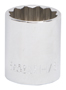 Vulcan MT6521348 Drive Socket, 1-1/16 in Socket, 1/2 in Drive, 12-Point,