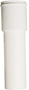 Plumb Pak PP911W Pipe Extension Tube, 1-1/2 x 1-1/2 in, 12 in L, Slip-Joint,