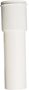 Plumb Pak PP911W Pipe Extension Tube, 1-1/2 x 1-1/2 in, 12 in L, Slip-Joint,