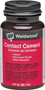 WELDWOOD 00107 Contact Cement, Liquid, Strong Solvent, Tan, 3 oz Bottle