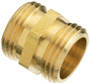 Plumb Pak PP850-60 Hose Adapter, 3/4 x 3/4 in, MHT x MHT, Brass, For: Garden