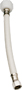 Plumb Pak EZ Series PP23872 Toilet Supply Tube, 3/8 in Compression Inlet,