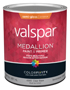 Valspar 027.0004305.005 Exterior House Paint; Semi-Gloss; Clear; 1 qt