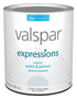 Valspar EXPRESSIONS 005.0017002.005 Interior Paint and Primer; Flat; 1 qt