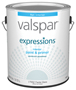 Valspar 005.0017002.007 Latex Paint; Flat; Flat Pastel Base; 1 gal Can