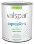 Valspar Expressions 005.0017042.005 Interior Paint and Primer; Satin; 1 qt