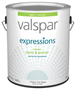Valspar Expressions 005.0017043.007 Interior Paint and Primer; Satin; 1 gal