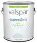 Valspar Expressions 005.0017043.007 Interior Paint and Primer; Satin; 1 gal