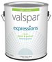 Valspar 005.0017044.007 Latex Paint; Satin; Clear; 1 gal Can