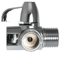 Plumb Pak PP825-83 Valve Shower Diverter, Polished Chrome, For: Wall-Mount