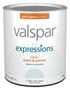 Valspar EXPRESSIONS 005.0017064.005 Interior Paint and Primer; Semi-Gloss; 1