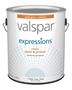 Valspar 005.0017064.007 Latex Paint; Semi-Gloss; Clear; 1 gal Can