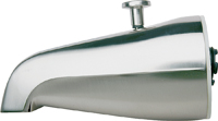 Plumb Pak PP825-31 Bathtub Spout, 3/4 in Connection, IPS, Chrome Plated,