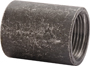 Prosource BSC 15 Merchant Pipe Coupling, 1/2 in, FIP, Malleable Iron