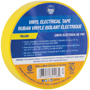 IPG 85830 Electrical Tape, 60 ft L, 3/4 in W, PVC Backing, Yellow