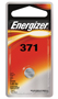 Energizer 371BPZ Coin Cell Battery, 371 Battery, Silver Oxide, 1.5 V Battery