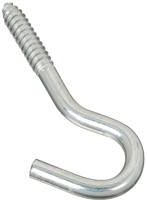 National Hardware 2156BC Series N220-889 Screw Hook, 3/8 in Opening, 4-7/8