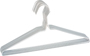 Merrick C53612-DH Sleeved Hanger; White