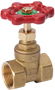 B & K ProLine Series 100-407NL Gate Valve, 1-1/2 in Connection, FPT, 200/125