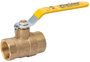 B & K 107-813NL Ball Valve, 1/2 in Connection, FPT x FPT, 600/125 psi