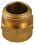 Plumb Pak PP850-52 Hose Adapter, 3/4 x 3/4 in, MHT x FIP, Brass, For: Garden