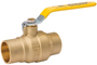 B & K 107-853NL Ball Valve, 1/2 in Connection, Sweat x Sweat, 600/125 psi