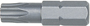 IRWIN 3053024 Insert Bit; T15 Drive; Torx Drive; 1/4 in Shank; Hex Shank; 1