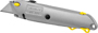STANLEY 10-499 Utility Knife, 2-7/16 in L x 3 in W Blade, Straight Gray