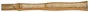 LINK HANDLES 65409 Claw Hammer Handle, 14 in L, Wood, For: 16 oz Hammers