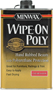 Minwax 40910000 Wipe-On Poly Paint, Liquid, Clear, 1 pt, Can