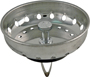 Plumb Pak PP820-50 Basket Strainer with Spring Style Post, 3.15 in Dia,