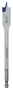 IRWIN 88810 Spade Drill Bit, Flat Flute, Hex Shank, 1/4 in Dia Shank