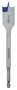 IRWIN 88814 Spade Drill Bit, Flat Flute, Hex Shank, 1/4 in Dia Shank