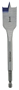 IRWIN 88816 Spade Drill Bit, Flat Flute, Hex Shank, 1/4 in Dia Shank