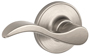 Schlage Seville Series J10SEV619 Passage Lever, Satin Nickel