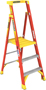 WERNER PD6203 Podium Ladder; 3 ft Max Standing H; 300 lb; Type IA Duty