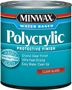 Minwax Polycrylic 65555444 Protective Finish Paint, Gloss, Liquid, Crystal