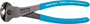 CHANNELLOCK 357 End Cutting Plier, Steel Jaw, 7-1/2 in OAL