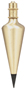 GENERAL 800-12 Plumb Bob; Solid Brass; Lacquered