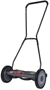 GREAT STATES 815-18 Reel Lawn Mower, 18 in W Cutting, 5-Blade, Smooth Blade,