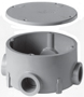 Carlon E970CE-CTN Conduit Body, PVC, Gray