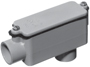 Carlon E986E-CTN Conduit Body, 3/4 in, Gray