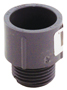 Carlon E943D-CTN Terminal Adapter, 1/2 in MPT x Socket, 1.04 in Dia, 1.31 in